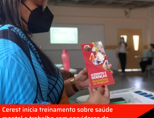 Cerest inicia treinamento sobre saúde mental e trabalho com servidores do município de Juazeiro.
