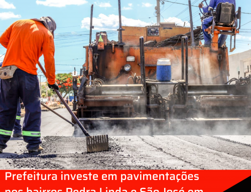 Prefeitura investe em pavimentações nos bairros Pedra Linda e São José em Petrolina.