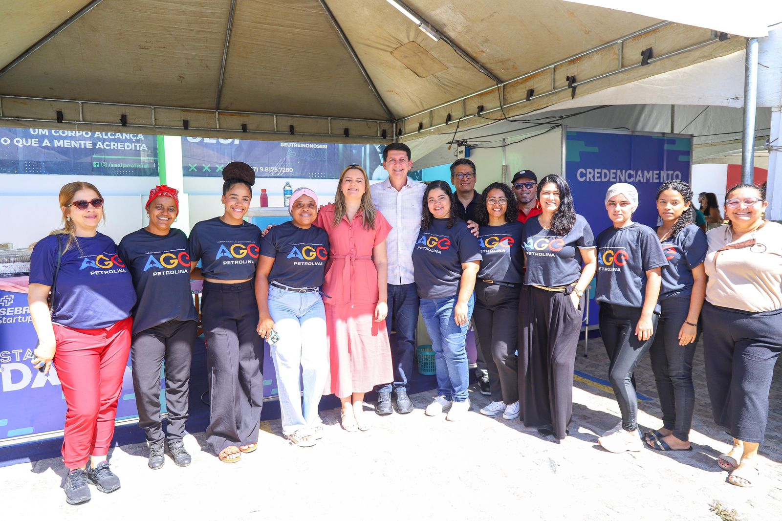 Empreendedores comemoram sucesso de vendas durante evento em parceria entre Sebrae e Prefeitura de Petrolina