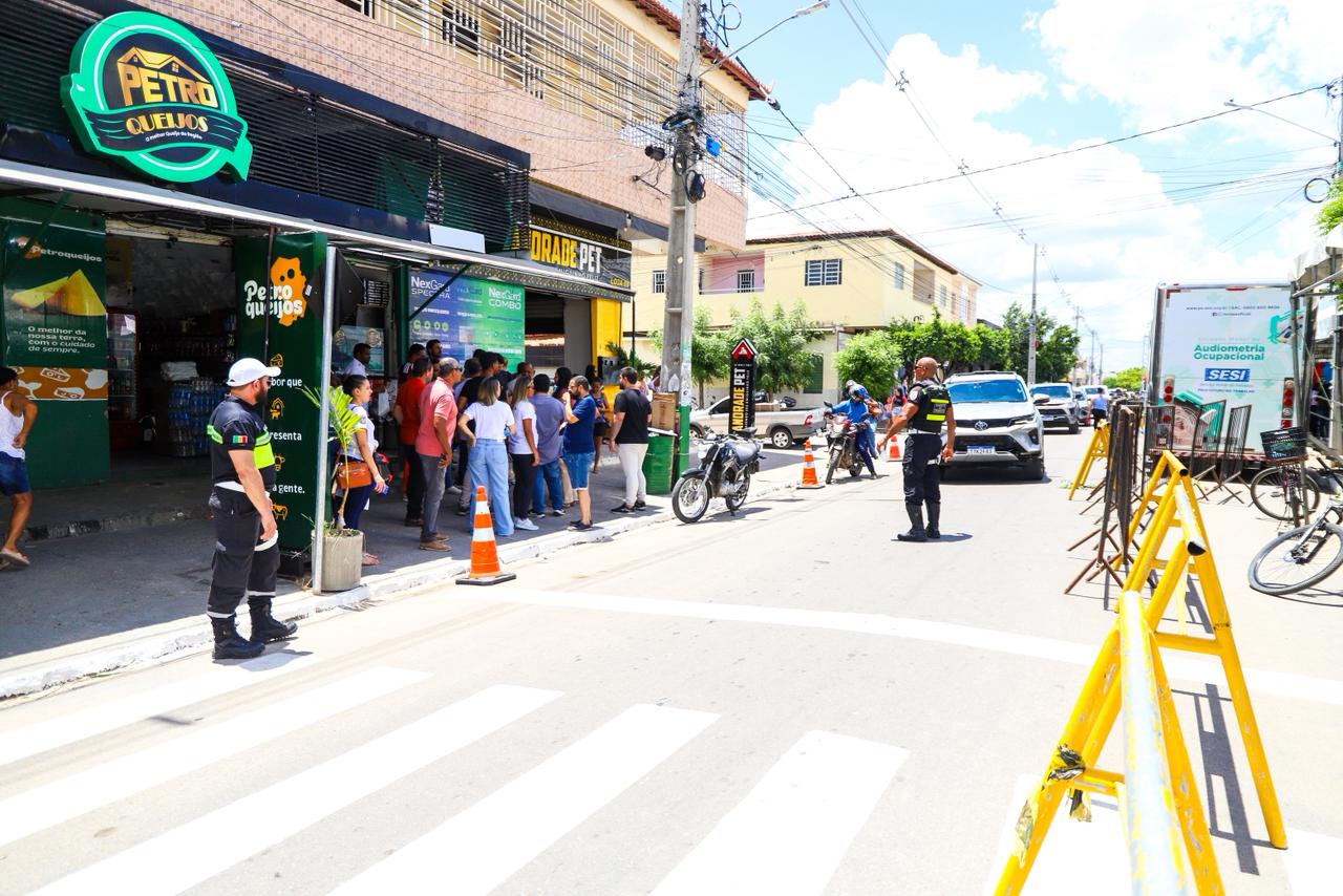 AMMPLA reforça ações de cidadania e segurança viária no Bora Petrolina