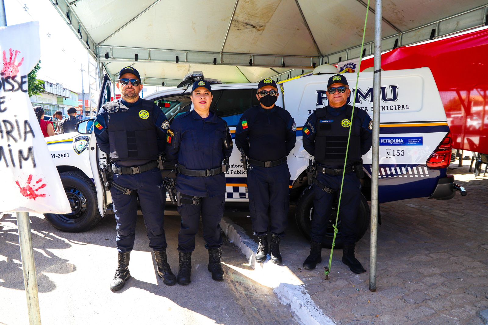 População contará com orientações de segurança pública durante o aniversário do “Bora Petrolina”