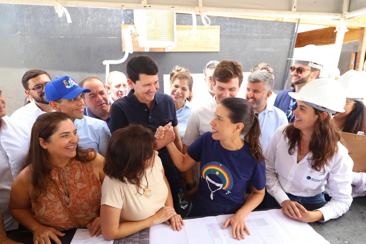 Prefeito Simão Durando e Raquel Lyra vistoriam escola técnica em Petrolina construída em parceria entre Estado e município