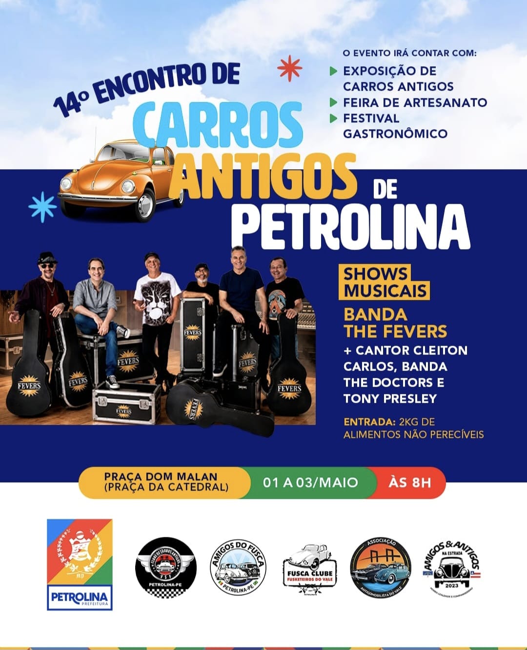 Encontro de Carros Antigos movimenta fim de semana em Petrolina