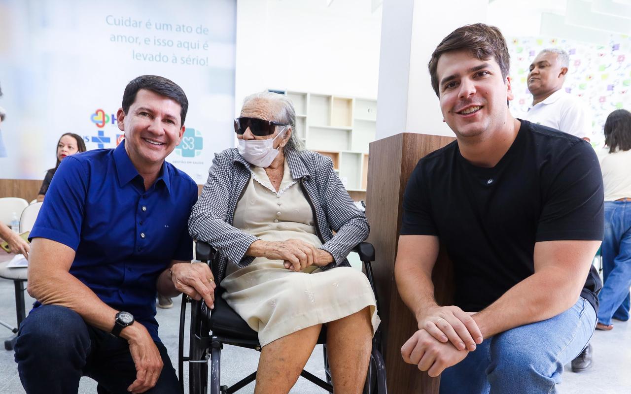 Simão Durando e Antônio Coelho acompanharam mutirão de catarata neste fim de semana em Petrolina